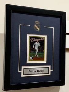 Sergio Ramos Dominator Real Madrid Framed Soccer Card Donruss - Picture 1 of 2