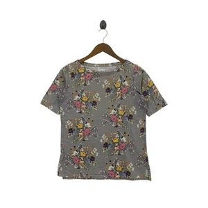 Camiseta Top Diseñador UNIQLO X DISEÑO ÉPICO Ramo Floral Sobre Estampado - Imagen 1 de 8