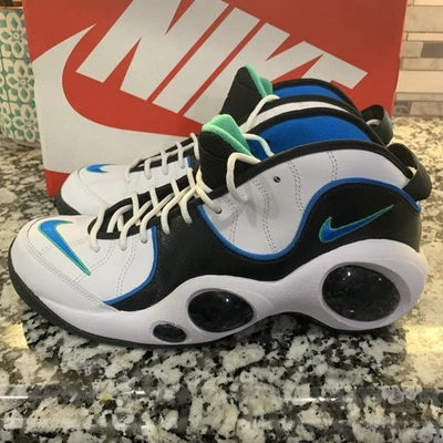 Nike Air Zoom Flight 95 Sneakers White/Blue, Men's Size 11, DM0524-100 - Image 1 of 4
