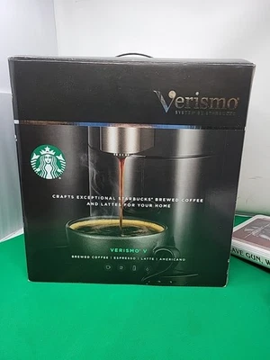 Starbucks Verismo V Coffee and Espresso Single Serve Brewer Black/Noir - Image 1 of 4