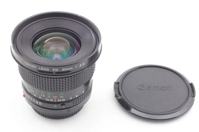 [Near MINT] Canon New FD NFD 20mm f2.8 MF Wide Angle Lens From JAPAN - Image 1 of 4