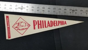 1960's Vintage Philadelphia Phillies 13.5 x 5 Mini Pennant MLB Bazooka - Picture 1 of 1