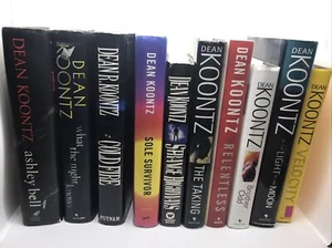 Lot of 10 Hardcover Novels by Dean Koontz - Picture 1 of 8