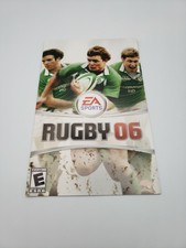 Rugby 06 For PlayStation 2 PS2 2006 AUTHENTIC MANUAL ONLY