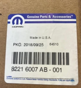 Mopar Trailer Tow Wiring Harness # 82216007AB-001 - Foto 1 di 4