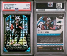 2019 Panini Prizm Cam Newton Black Finite PSA 9 1/1