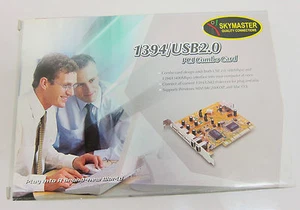 Skymaster USB 2.0+1394 Cardbus PC Card Combo - Picture 1 of 2