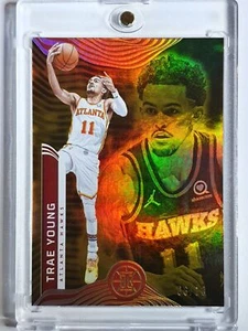 2021 Panini Illusions Trae Young #52 Trophy Collection GOLD /10 - Ready to Grade - Picture 1 of 4