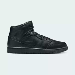 Air Jordan Hombre 1 Mid Zapatos Entrenadores 554724 093 Nuevo Caja Tapa Falta - Imagen 1 de 7