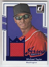 2016 Donruss Jersey Kings #JKMT Michael Taylor  