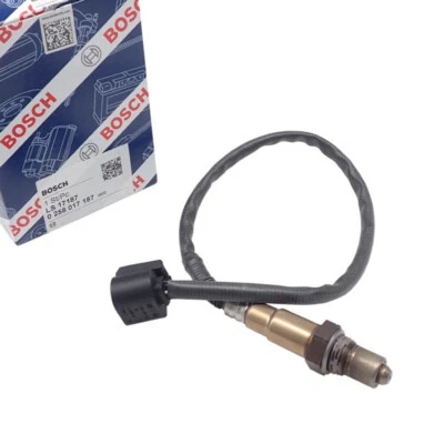 11787576673 BOSCH OEM Upstream Oxygen Sensor 0258017187 For BMW X5 X6 550i 650i - Image 1 of 4