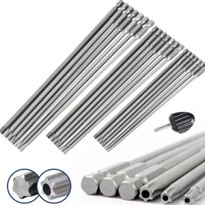 Bits For Screwdriver Wrench Adapter Magnetic Torx Key T6-T40 Solid/Hollow 50mm - Picture 1 of 33