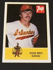 STEVE BRYE ~ 1979 Cramer Hawaii Islanders 7-UP ~ PADRES AAA ~ OAKLAND, CA