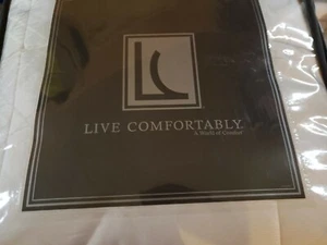 Edredón Live Comfortably King 110" x 98” blanco - Imagen 1 de 1