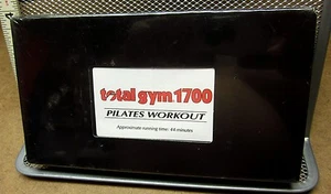 TOTAL GYM 1700 fitness VHS exercise PILATES WORKOUT tape NEW - Imagen 1 de 1
