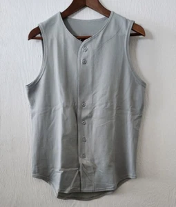 Chaleco deportivo/exterior con botones gris para hombre talla pequeña de BIKE - Imagen 1 de 6