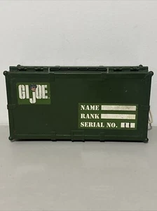 Gi Joe 1997 Footlocker Aufbewahrungsbox Seilgriffe für 12" ACTIONFIGUREN - Bild 1 von 12