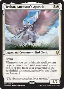 MTG - TESHAR, ANCESTOR'S APOSTLE - Dominaria (R) - Picture 1 of 1