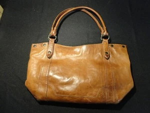 Frye - Bonito bolso/tote grande de cuero - Para mujer/hombre - Marrón - Imagen 1 de 13