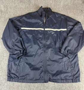 Nike Wind-Breaker Chaqueta de Pista PARA HOMBRES XL Azul Cremallera Completa Correr - Imagen 1 de 8
