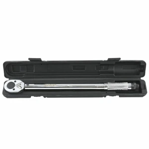 1/2" Drive Adjustable Torque Wrench 10-150 ft/lb Pound W/ Case - Picture 1 of 5