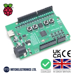 MitchElectronics RP-Duino 5V Tolerant RP2040 Entwicklungsboard - Bild 1 von 9