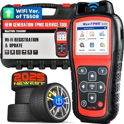 Autel MaxiTPMS TS508WF TPMS Programming Tool, Upgraded of TS408 TS508 TS601 - Image 1 of 4