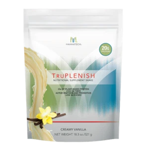 Mannatech TruPLENISH Nutritional Shake Creamy Vanilla Fat Loss Plant 18.3oz NEW - Picture 1 of 1
