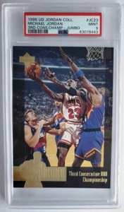 1995 Upper Deck Jordan Collection Michael Jordan 3rd Championship #JC23 PSA 9 - Picture 1 of 2