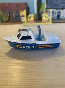 1977 Matchbox Lesney Superfast Police Launch #52 - Loose Boat - Picture 1 of 9