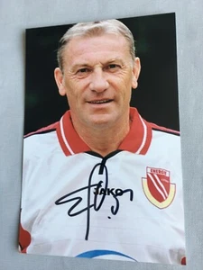 EDUARD GEYER Energie Cottbus DDR signed Foto 10 x 15 Autogramm - Picture 1 of 1
