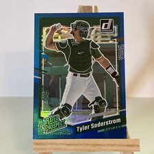 2023 Panini Donruss Blue Foil #68 Tyler Soderstrom Rated Prospect 