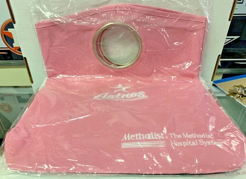 2006 Houston Astros SGA Ladies Grommet Pink Hand Bag Cover
