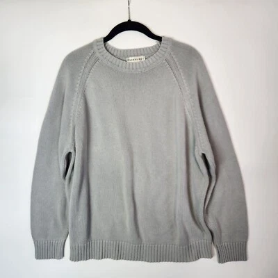 Suéter Pullover Parkhurst Para Mujer XL Gris Tejido Manga Larga Cuello Redondo Suéteres Foto 1 de 4