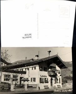 567150,Foto Ak Jochberg Tirol Gasthof Post Ansicht - Bild 1 von 1