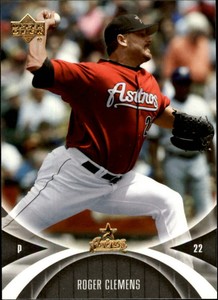 2005 UD Mini Jersey Collection Baseball Card #32 Roger Clemens