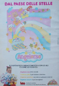 Advertising Advertising Werbung Italian 1985 ANGELORSO TEDDY BEAR WITH WINGS - Picture 1 of 3