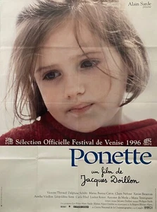 PONETTE ORIG 1996 FRENCH MOVIE POSTER 63" X 47" FOLDED NEW - Picture 1 of 1