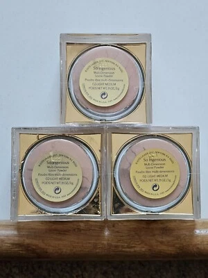 3 x Polvo Suelto Multidimensional LIGHT-MEDIUM Estee Lauder So Ingenious 02 Foto 1 de 4