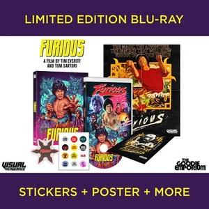 Furious Blu-ray Visual Vengeance 1984 Kung Fu Martial arts Simon Phillip Rhee - Picture 1 of 4