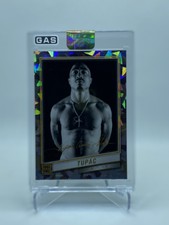 2023 GAS Trading Cards Tupac Shakur #4 Rookie RC Foil Facsimile Signature /100