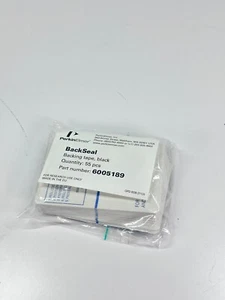 NEW Perkin BackSeal-96/384 Black, Black Adhesive Bottom Seal for 96-well and 384 - Picture 1 of 3