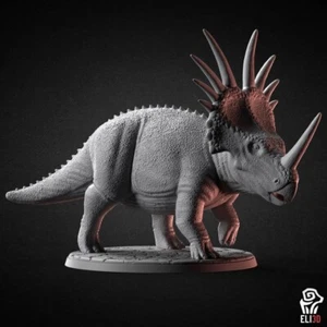 Styracosaurus Dinosaur D&D Roleplaying Dungeons & Dragons Miniature - Picture 1 of 3