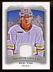 2017 Upper Deck Goodwin Champions Memorabilia #MRY Rudi Ying Relic