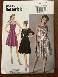 Butterick - B6416 - Dress - Sizes 14-16-18-20-22 - Picture 1 of 3