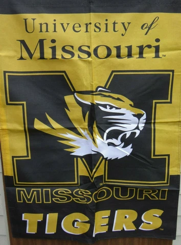 Missouri Tigers DOUBLE SIDED 28 X 40 BANNER ! FREE SHIPPING ! FAST SHIPPING ! Cover