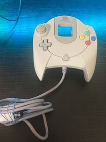 Sega DreamCast Wired Controller HKT-7700 Original OEM White/Gray Tested Working