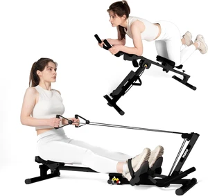 TODO 3 in 1 Rowing Machine for Home, Multifunctional Rowing Machine with 2 Inten - Picture 1 of 12