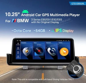 XTRONS QTB1090UNL AUTORADIO GPS BMW E90 E91 E92 E93 Android 14 WIFI Carplay - Bild 1 von 16