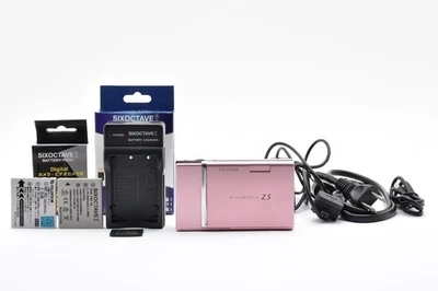 [Near MINT ] Fujifilm FinePix Z5fd Pink 6.3MP Digital Camera From JAPAN - Image 1 of 4